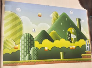 Cartel Decorativo Mario Bros Panel decorativo PVC