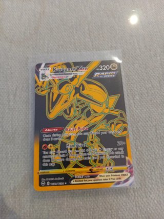 Carta Pokémon Rayquaza VMAX TG29/TG30