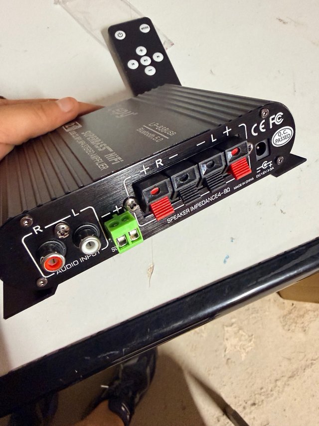 Amplificador Lepy LP-838USB Bluetooth 5.0