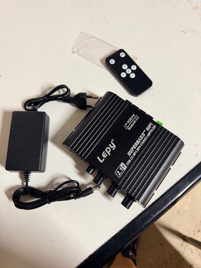 Amplificador Lepy LP-838USB Bluetooth 5.0