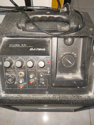 Altavoz Portátil Trolley DJ-Tech iCube