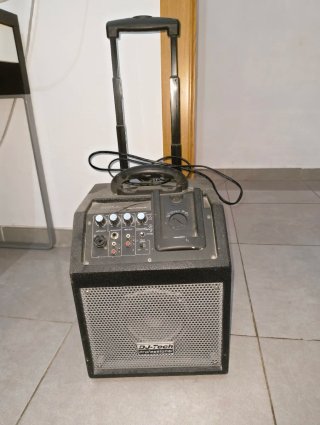 Altavoz Portátil Trolley DJ-Tech iCube