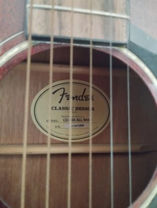 Guitarra Fender All Mahogany