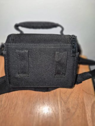 Bolso bandolera Samsonite negro y gris