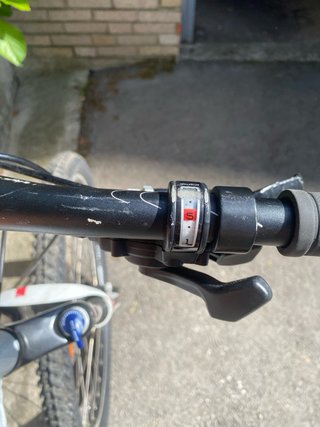 Bicicleta MTB Btwin Blanca/Roja