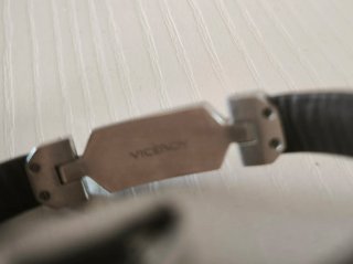 Pulsera Viceroy Hombre Plata y Negro
