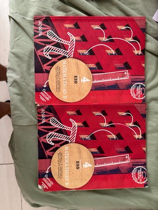 Libro de matemáticas 4 eso, falta el 2 trimestre