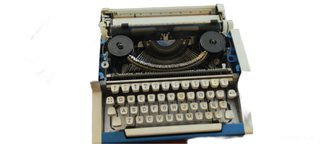 Máquina de escribir Olympia Traveller de Luxe