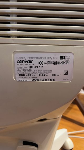 Ventilador evaporativo Millenia Beige