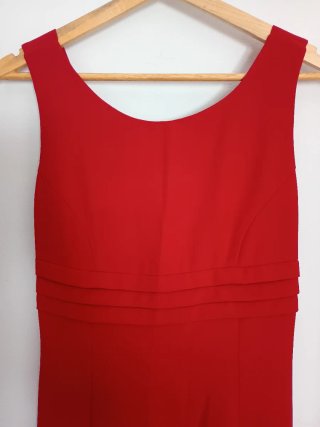 Vestido largo vintage de mujer