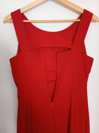 Vestido largo vintage de mujer