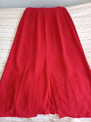 Vestido largo vintage de mujer