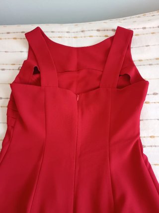 Vestido largo vintage de mujer
