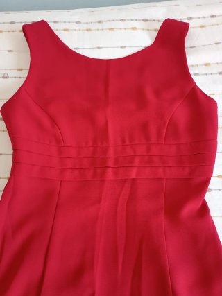 Vestido largo vintage de mujer