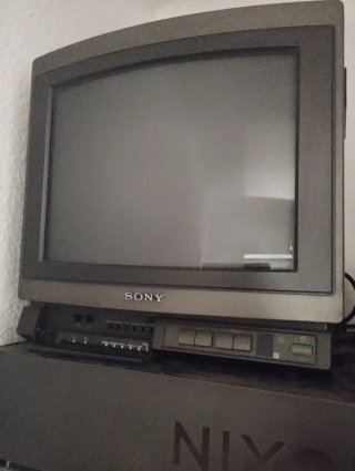 TV Sony Trinitron 14 con mando