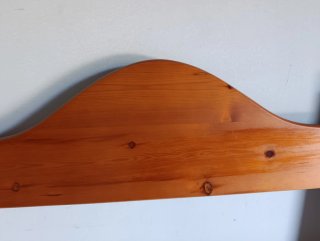 Cabecero de cama de madera