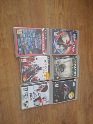 Lote Juegos PS3: Call of Duty, GTA V, FIFA 09