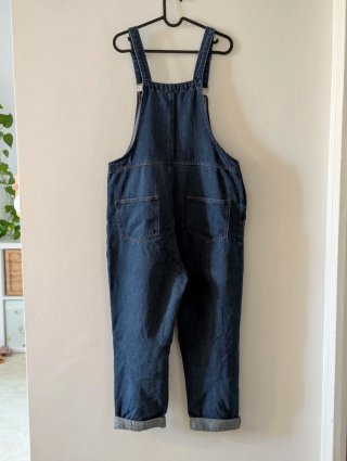 2 Petos Maternidad Shein (Azul y Marrón) Talla M