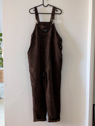 2 Petos Maternidad Shein (Azul y Marrón) Talla M