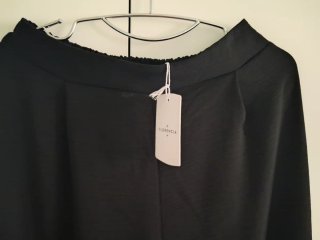 Pantalones lino marca Florencia negros