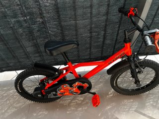 Bicicleta infantil 14 pulgadas naranja