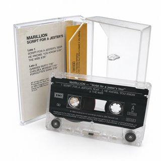 Lote 3 Cassettes Marillion: Script, Clutching, Fug