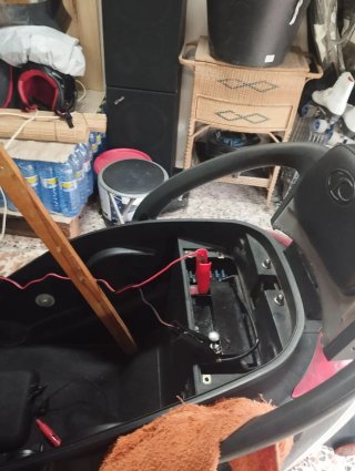 Moto Scooter Negra