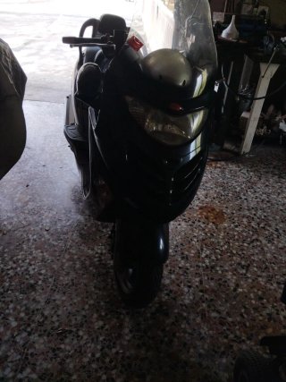 Moto Scooter Negra