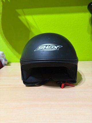 Casco Moto SHOKS Negro