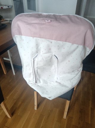 Funda Grupo 0 Uzturre estrellas rosa