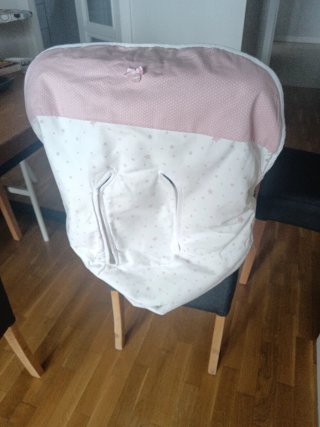 Funda Grupo 0 Uzturre estrellas rosa