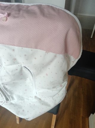 Funda Grupo 0 Uzturre estrellas rosa