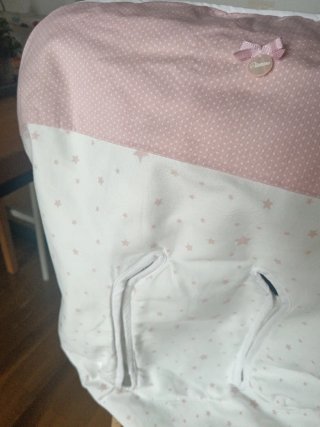 Funda Grupo 0 Uzturre estrellas rosa