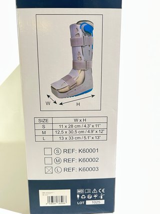 Bota Ortopédica KMINA Walker Larga Inflable
