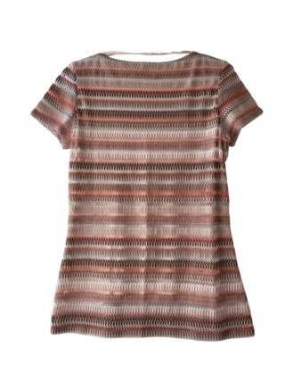 Blusa S.Oliver beige y rosa