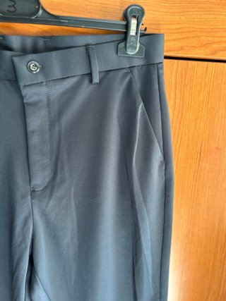 Pantalón de vestir hombre Talla S Gris