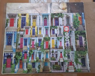 Puzzle Educa 1000 Piezas Puertas de Colores