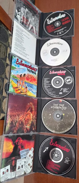 10 CDs Originales Extremoduro Rock Transgresivo
