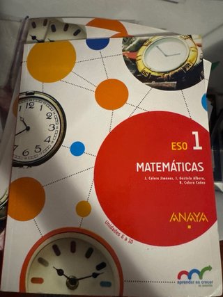 Matemáticas, ESO 1 Aprender es crecer "en conex...