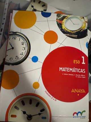 Matemáticas, ESO 1 Aprender es crecer "en conex...