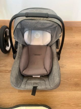 Capazo + silleta + silla coche Bugaboo