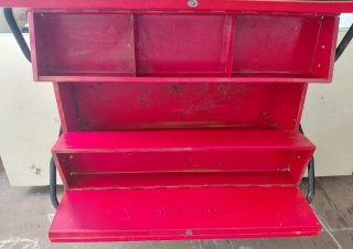 Caja de herramientas Palmera roja