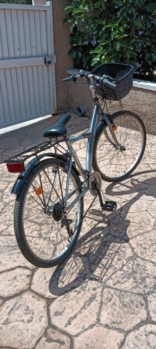 Bicicleta Paseo Mujer Cesta Delantera