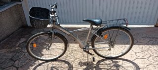 Bicicleta Paseo Mujer Cesta Delantera