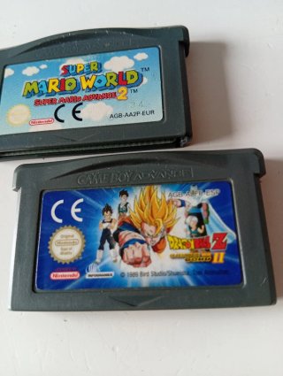Dragon Ball Z + Super Mario World GBA