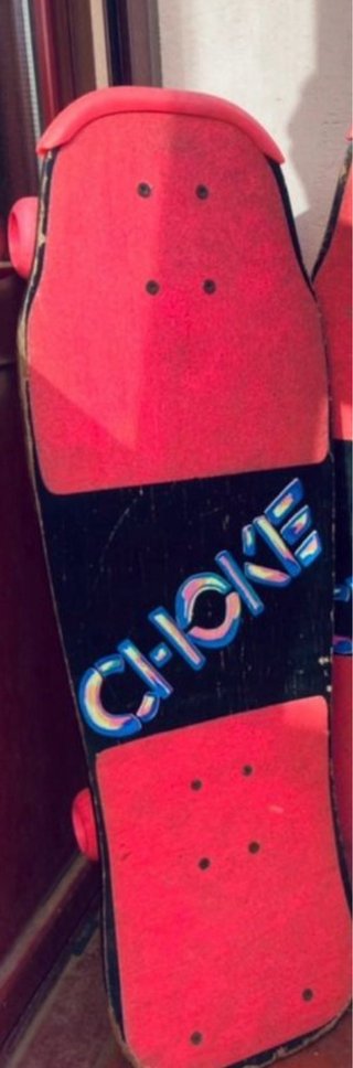 Monopatin Choke Rojo y Negro