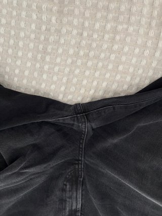 Jeans Mango Tiro Alto Pierna Ancha Talla 50