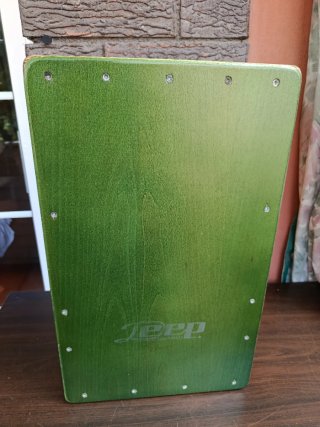 Cajón Flamenco Percusión Verde
