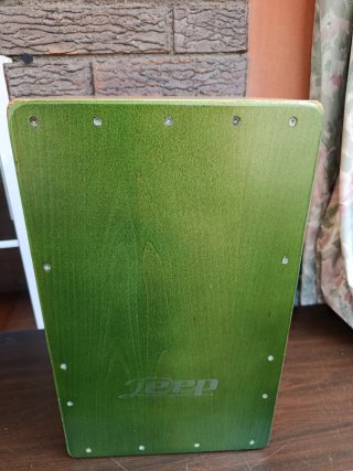 Cajón Flamenco Percusión Verde