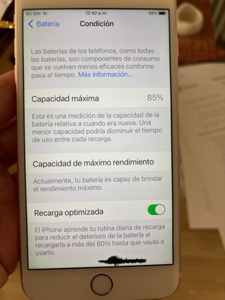 iPhone 6S Plus Dorado/Plateado